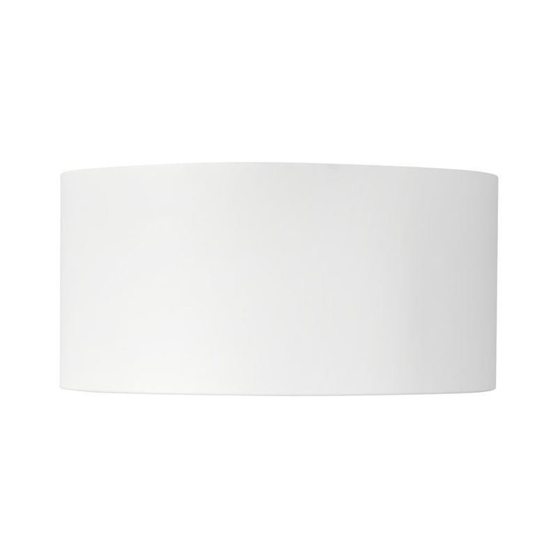 Kuzco Uma 7" White Dimmable LED Semi-Flush Mount, Whiteite