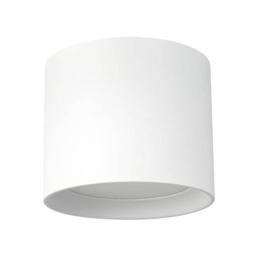 Kuzco Uma 7" White Dimmable LED Semi-Flush Mount, White