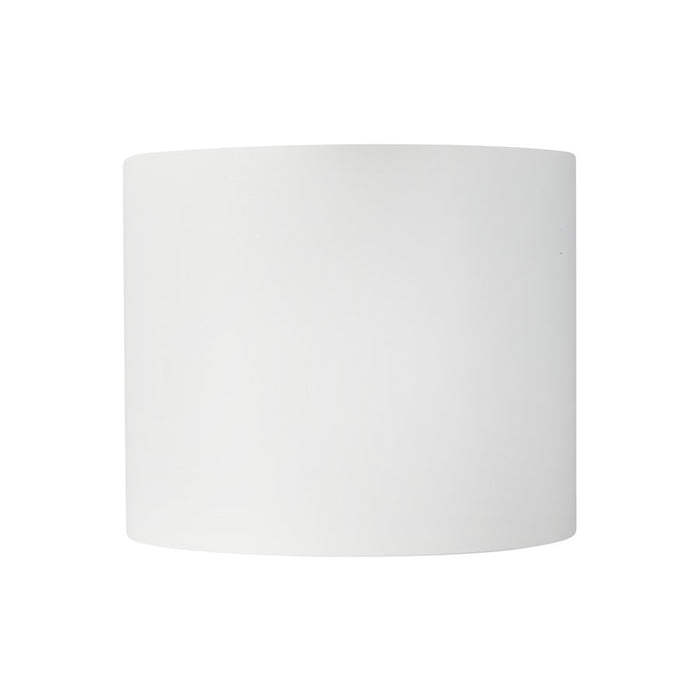 Kuzco Uma 7" White Dimmable LED Semi-Flush Mount, White