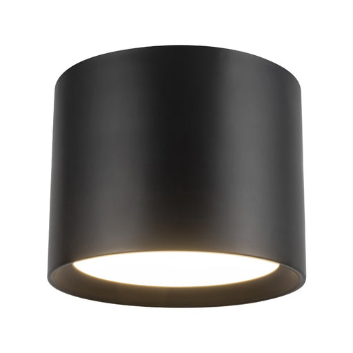 Kuzco Uma 9" Blk Dim LED Semi-Flush Mount, Blk - SF0703209BK