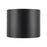 Kuzco Uma 9" Black Dimmable LED Semi-Flush Mount, Black