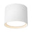 Kuzco Uma 9" Wht Dimmable LED Semi-Flush Mount, White