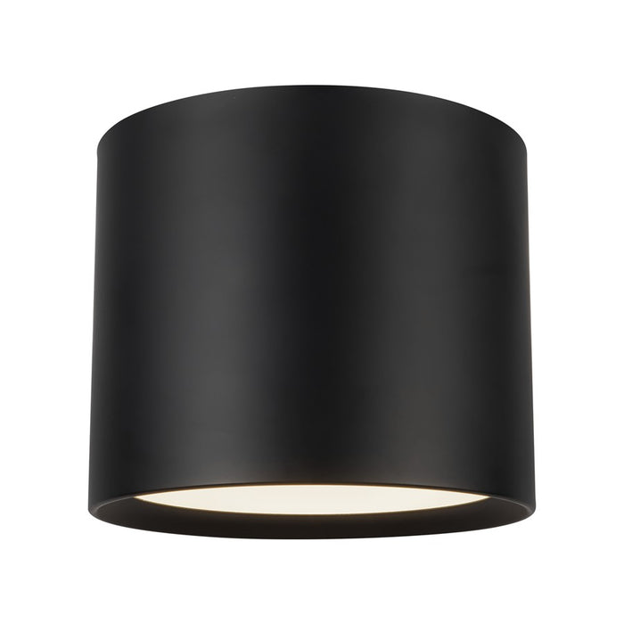 Kuzco Uma 12" Blk Dim LED Semi-Flush Mount, Blk - SF0703212BK