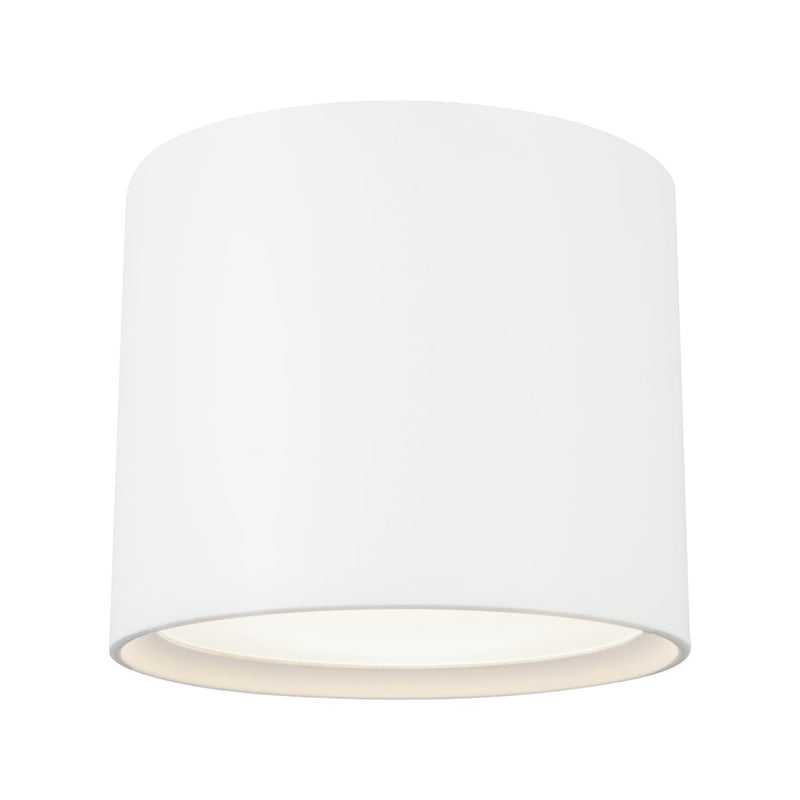 Kuzco Uma 12" Wht Dim LED Semi-Flush Mount, Wht - SF0703212WH