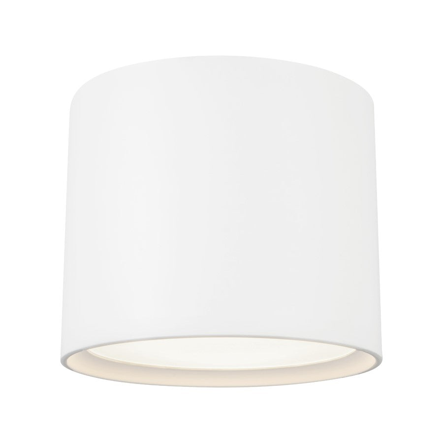 Kuzco Uma 12" Wht Dim LED Semi-Flush Mount, Wht - SF0703212WH