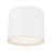 Kuzco Uma 12" Wht Dimmable LED Semi-Flush Mount, White