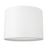 Kuzco Uma 15" Wht Dimmable LED Semi-Flush Mount, White