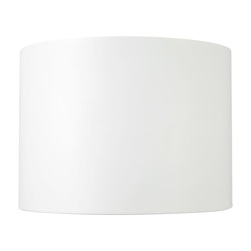 Kuzco Uma 15" Wht Dimmable LED Semi-Flush Mount, White