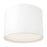 Kuzco Uma 15" Wht Dimmable LED Semi-Flush Mount, White