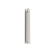 Kuzco Mondrian 29in LED Semi-Flush Mount | Modern Brushed Nickel and Frost Acrylic | Living Room & Bedroom | 29.62 x 3.25 x 5.12 in | Model SF16230-BN