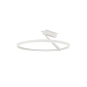 Kuzco Roda 24" Semi-Flush Mount, White - SF27724-WH-3WCCT-UNV