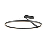 Kuzco Roda 31" Semi-Flush Mount, Black - SF27731-BK-3WCCT-UNV