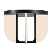 Kuzco Anders 17" Blk Dim LED Semi-Flush Mount, Urban Brz - SF336816UB