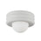 Kuzco Harvey 12" Socket Semi-Flush Mount, Antique White