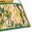 Kuzco Scout 13" Gold Semi-Flush Mount, Brushed Gold/Green Linen