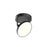 Kuzco Novel 5" LED Semi-Flush Mount, Black