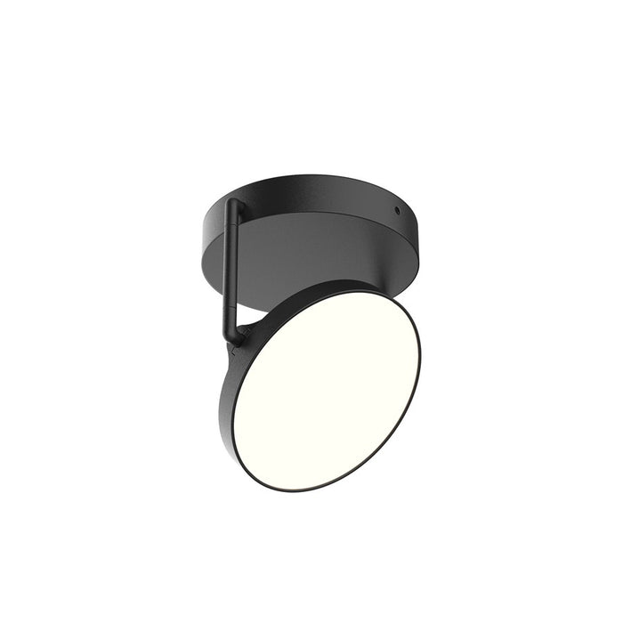 Kuzco Novel 5" LED Semi-Flush Mount, Black