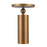 Kuzco Mason 5" Brass Dim LED Semi-Flush Mount, Vintage Brass - SF90477-VB