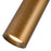 Kuzco Mason 5" Brass Dimmable LED Semi-Flush Mount, Vintage Brass