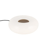 Kuzco Nimbus 9" Table Lamp, Vintage Brass/Opal Glass/Opal Glass - TL12409-VB-OP