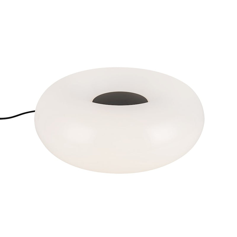 Kuzco Nimbus 13" Table Lamp, Black/Opal Glass/Opal Glass - TL12413-BK-OP