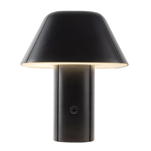 Kuzco Folio 10" Black Dimmable LED Table Lamp, Black