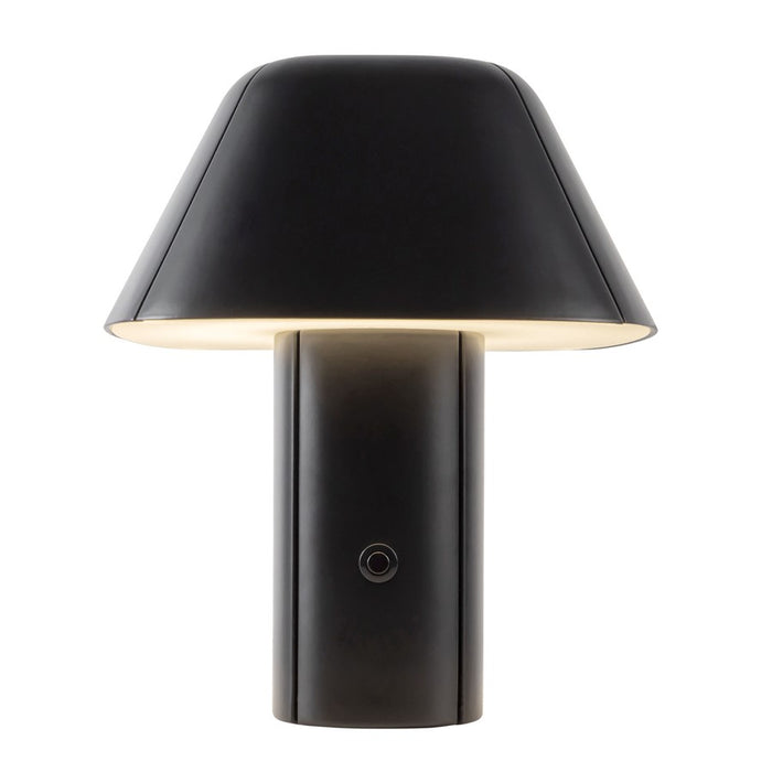 Kuzco Folio 10" Black Dimmable LED Table Lamp, Black