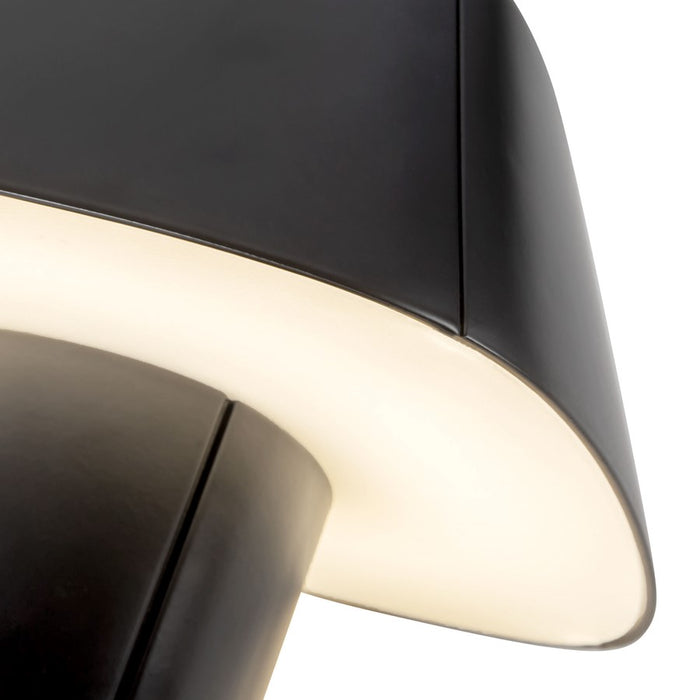 Kuzco Folio 10" Black Dimmable LED Table Lamp, Black