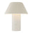 Kuzco Folio 10" Wht Dimmable LED Table Lamp, Pearl White