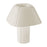 Kuzco Folio 10" Wht Dimmable LED Table Lamp, Pearl White