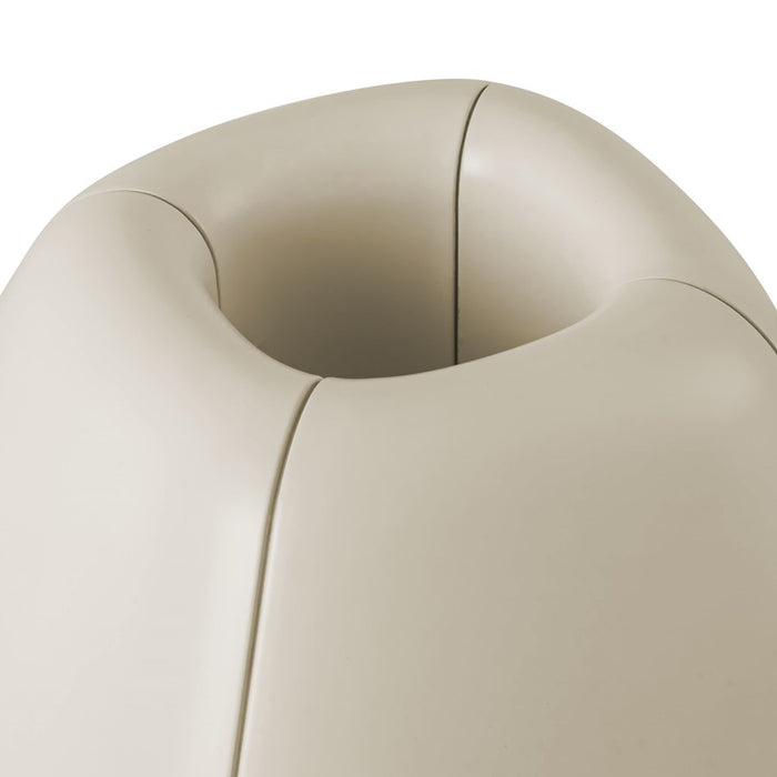 Kuzco Folio 10" Wht Dimmable LED Table Lamp, Pearl White