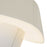 Kuzco Folio 10" Wht Dimmable LED Table Lamp, Pearl White