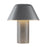 Kuzco Folio 10" Silver Dimmable LED Table Lamp, Space Gray