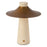Kuzco Hagen 12" Brass Dimmable LED Table Lamp, Vintage Brass