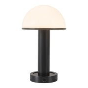 Kuzco Vienna 9" Black Dimmable LED Table Lamp, Urban Brz/Opal - TL308305UBGO