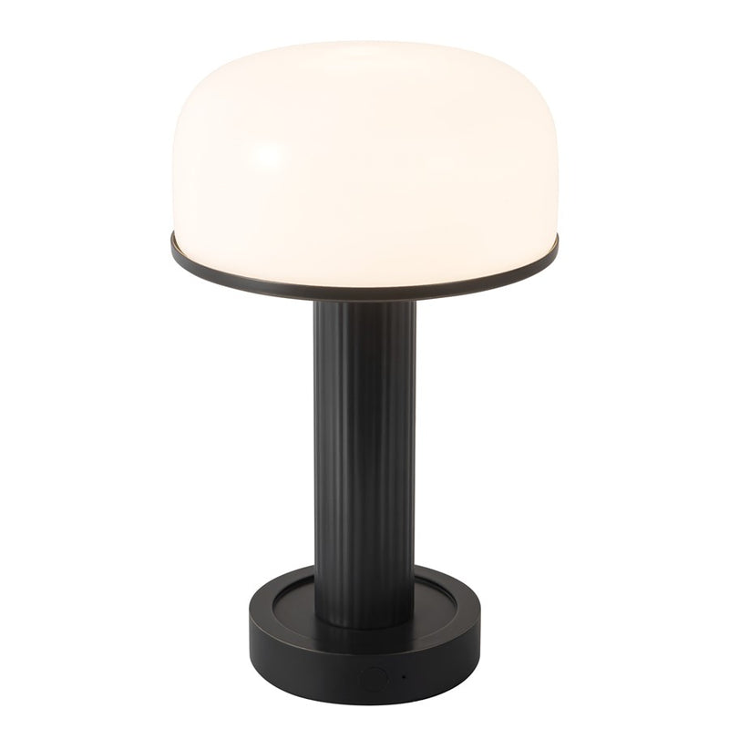 Kuzco Vienna 9" Black Dimmable LED Table Lamp, Urban Bronze