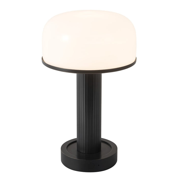 Kuzco Vienna 9" Black Dimmable LED Table Lamp, Urban Bronze