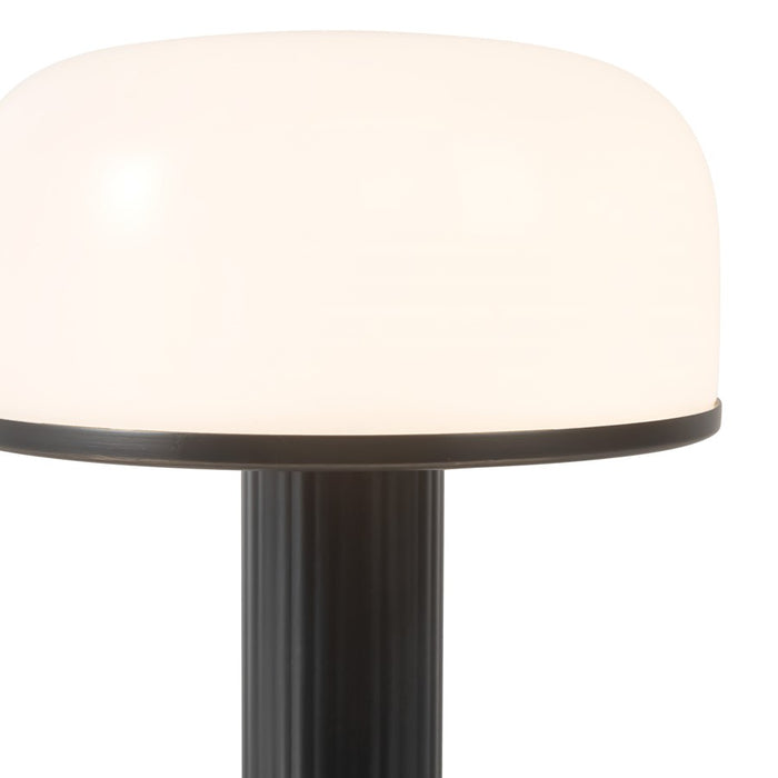 Kuzco Vienna 9" Black Dimmable LED Table Lamp, Urban Bronze