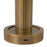 Kuzco Vienna 9" Brass Dimmable LED Table Lamp, Vintage Brass