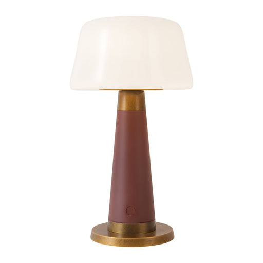 Kuzco Clemence 11" Red Dim LED Table Lamp, Burgundy - TL314106BGD
