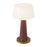 Kuzco Clemence 11" Red Dimmable LED Table Lamp, Burgundy