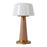 Kuzco Clemence 11" Red Dimmable LED Table Lamp, Peach