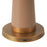 Kuzco Clemence 11" Red Dimmable LED Table Lamp, Peach
