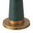 Kuzco Clemence 11" Green Dimmable LED Table Lamp, Pine Green