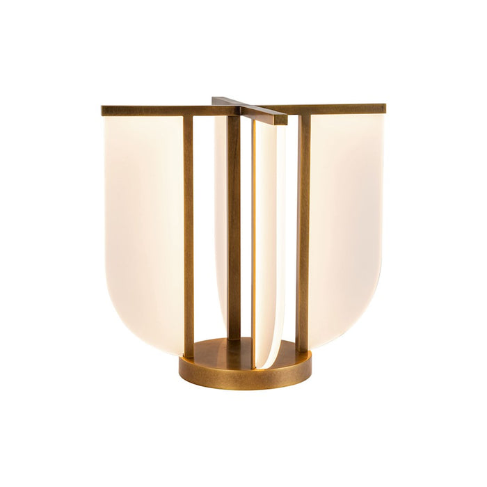 Alora Anders 15" Table Lamp, Vintage Brass