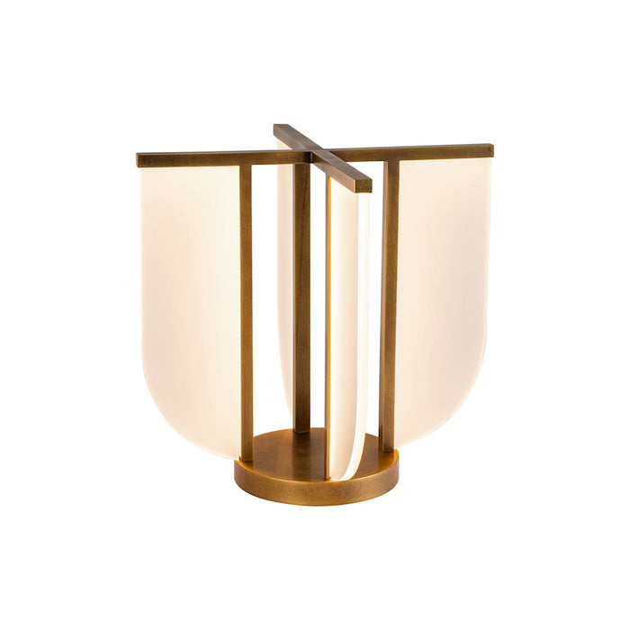 Alora Anders 15" Table Lamp, Vintage Brass
