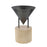 Kuzco Versus 15" Aged Steel Table Lamp, Aged Steel