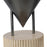 Kuzco Versus 15" Aged Steel Table Lamp, Aged Steel