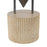 Kuzco Versus 15" Aged Steel Table Lamp, Aged Steel