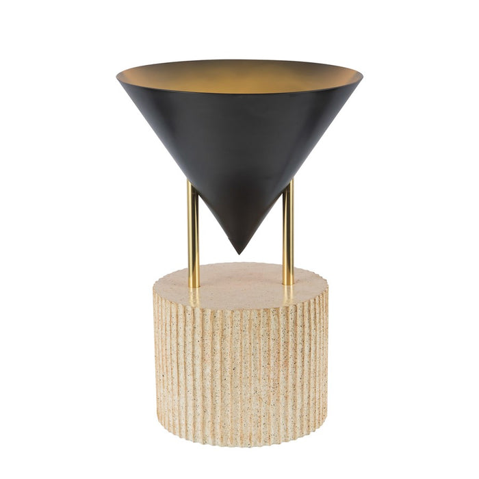Kuzco Versus 15" Blk Table Lamp, Urban Brz - TL341015UB